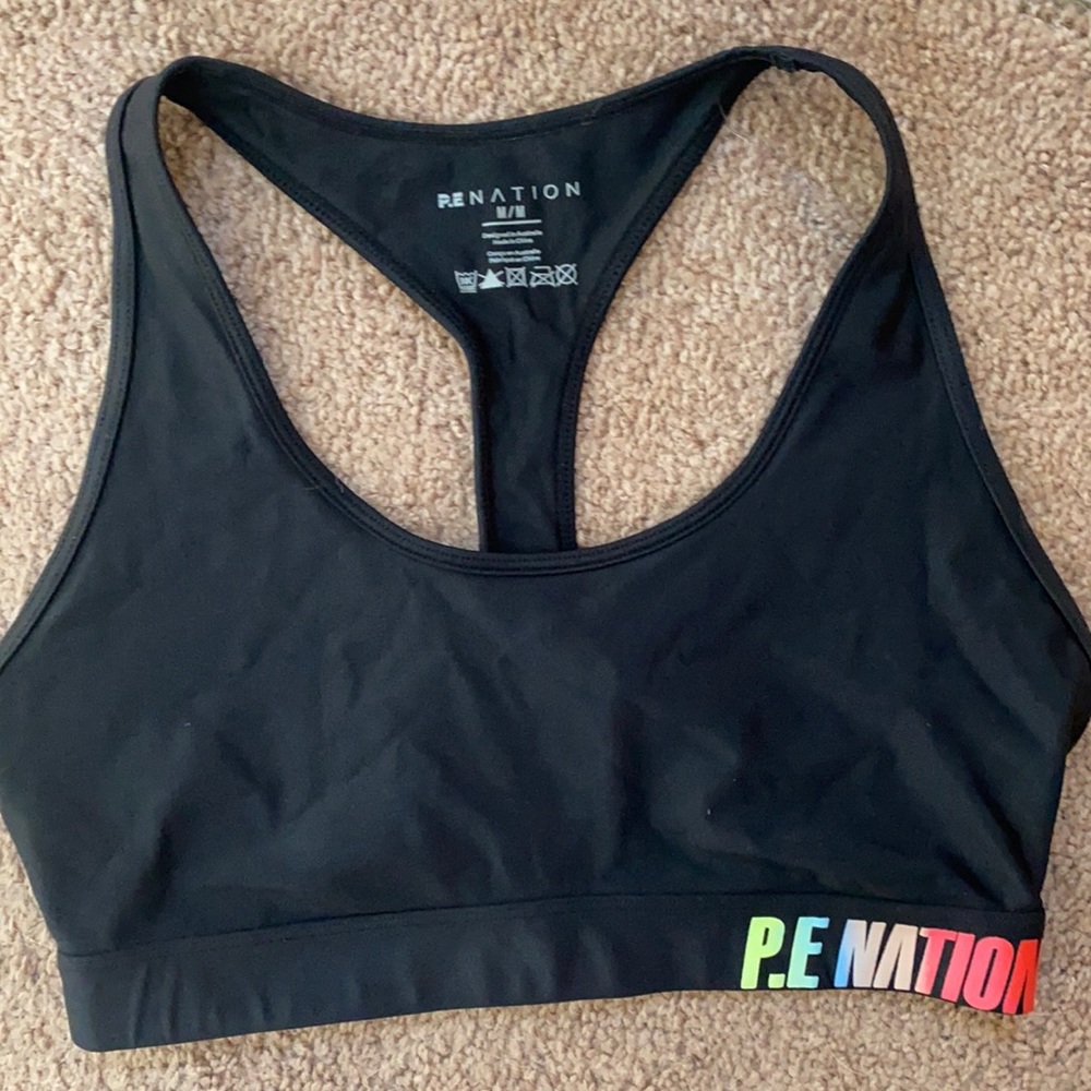 🚨PE NATION 🚨 sports bra black